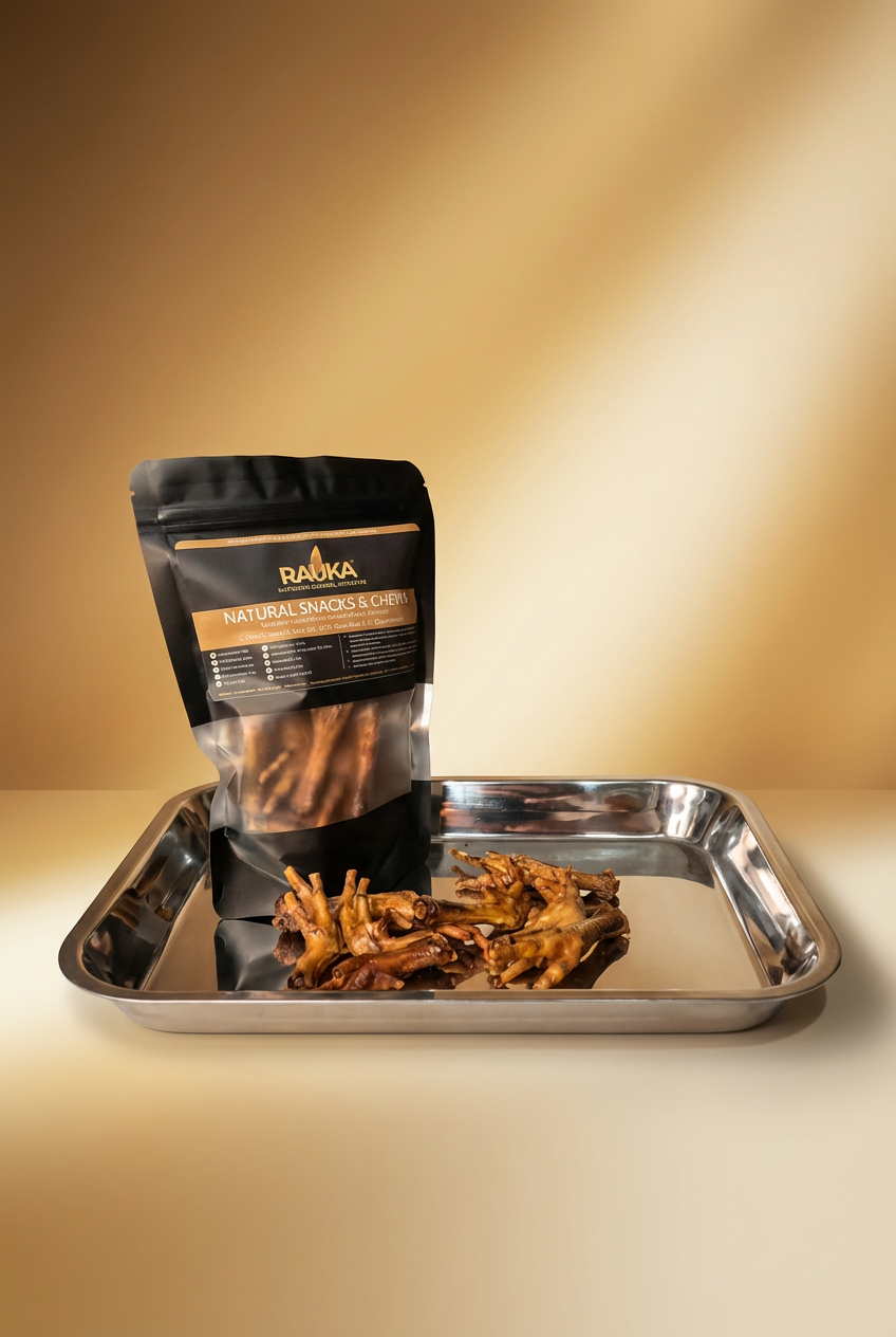 Beneficios del Colágeno Natural: ¿Por qué dar Patas de Pollo Deshidratadas a tu Perro?