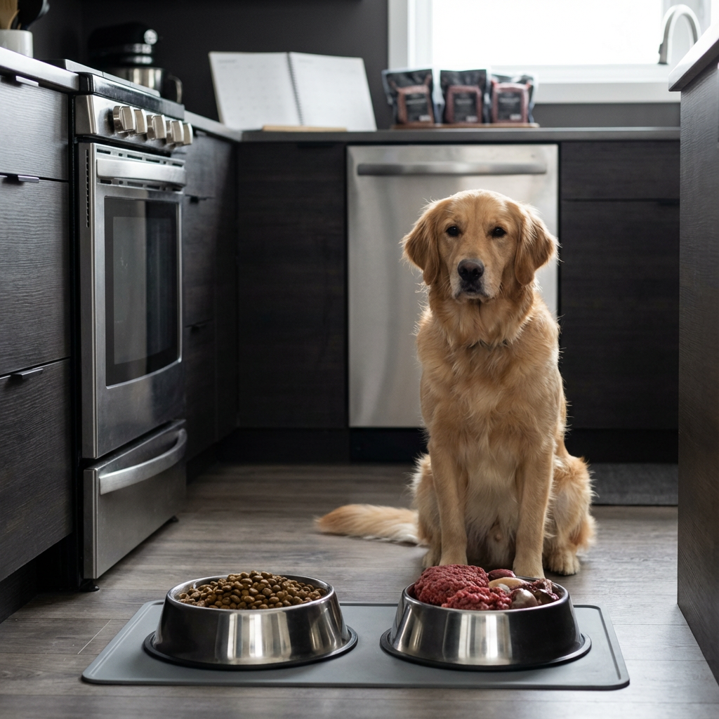 Cómo hacer la transición a BARF sin afectar el estómago de tu mascota