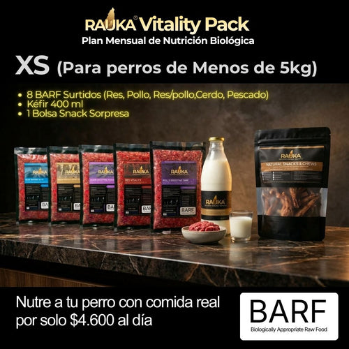 RAUKA VITALITY PACK (30 Días) - Rauka