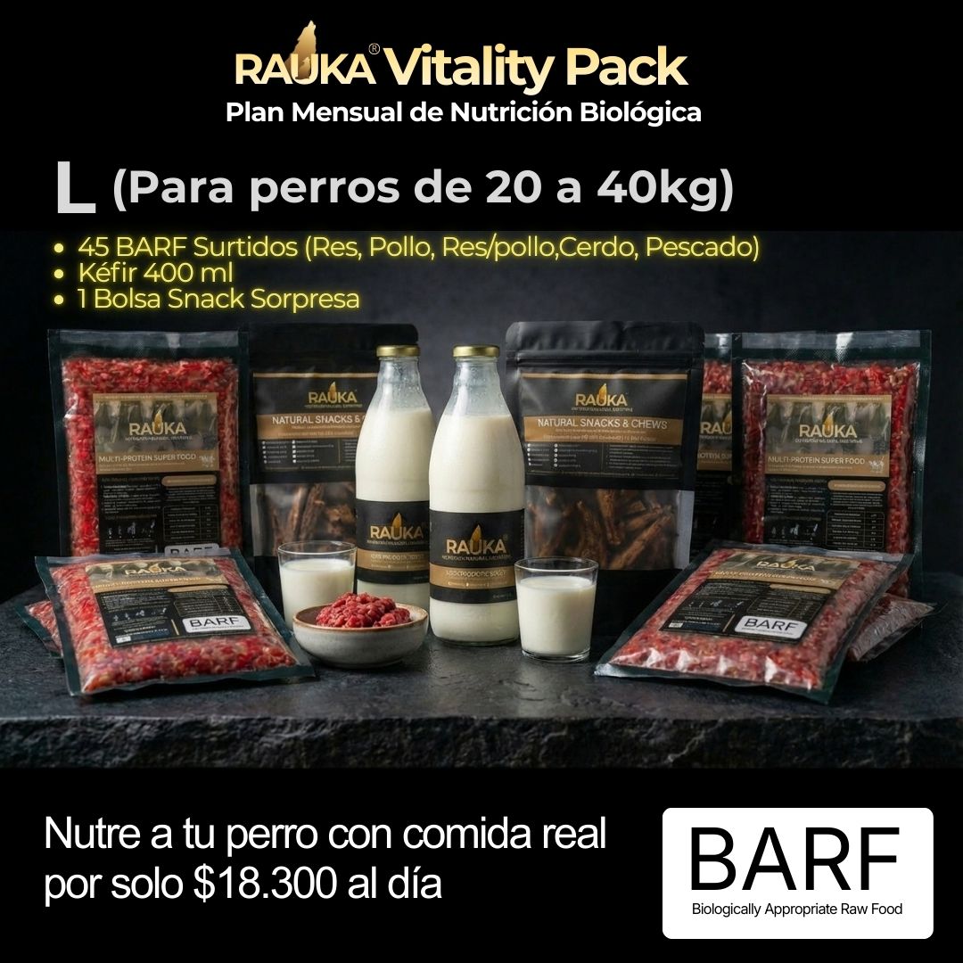RAUKA VITALITY PACK (30 Días) - Rauka