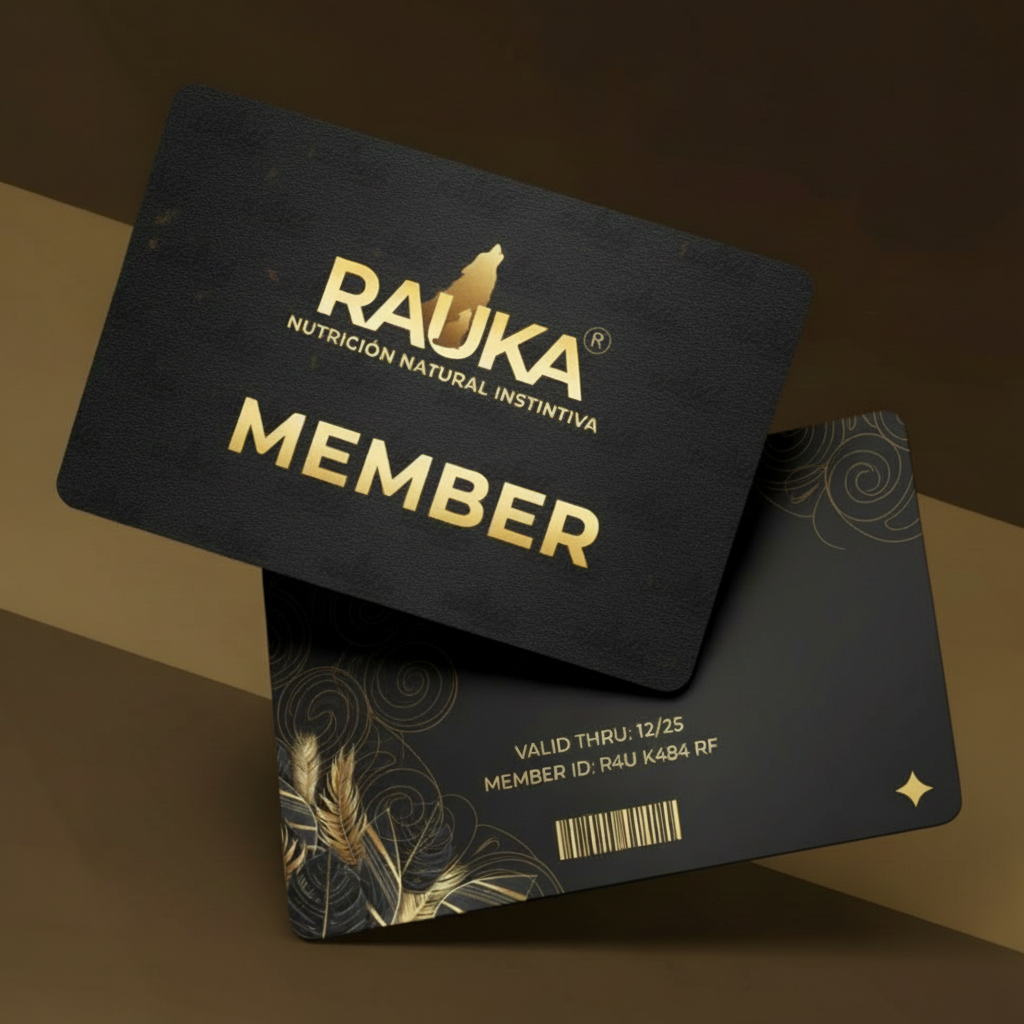 Membresía de Nutrición BARF RAUKA - Rauka