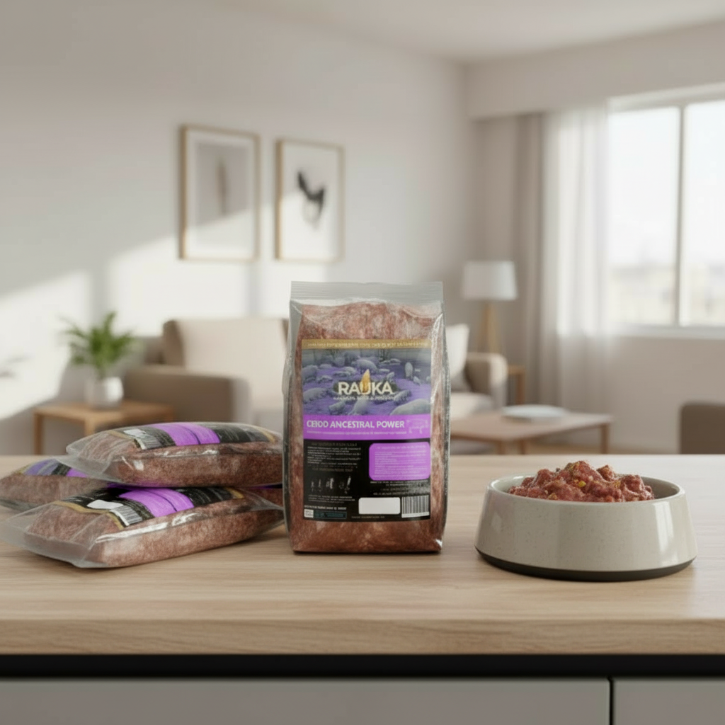 Dieta Barf Cerdo Ancestral Power Pack 1 Kg - Rauka