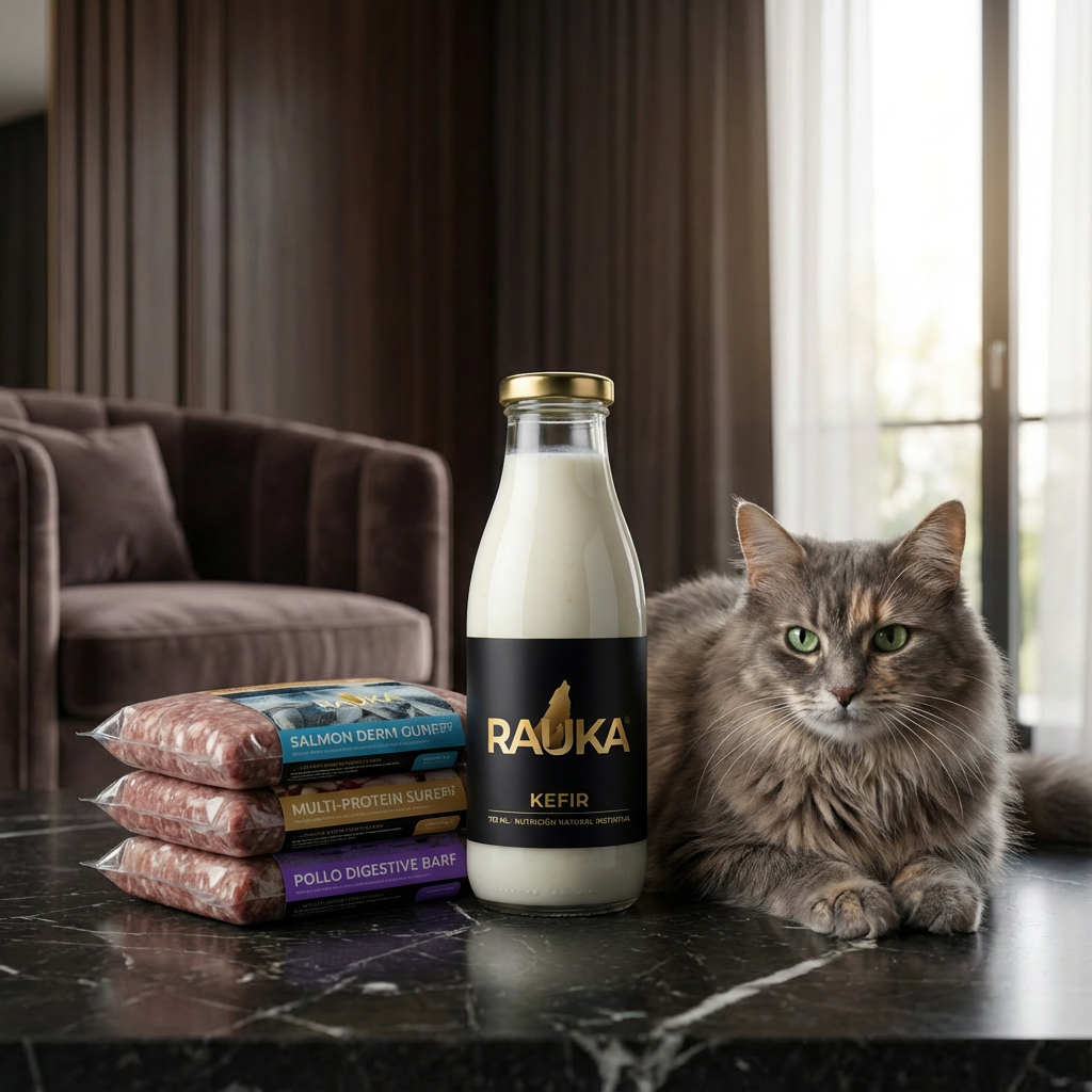 Pack El Instinto del Cazador: Dieta BARF Gatos (5kg) + Kéfir Real - Rauka