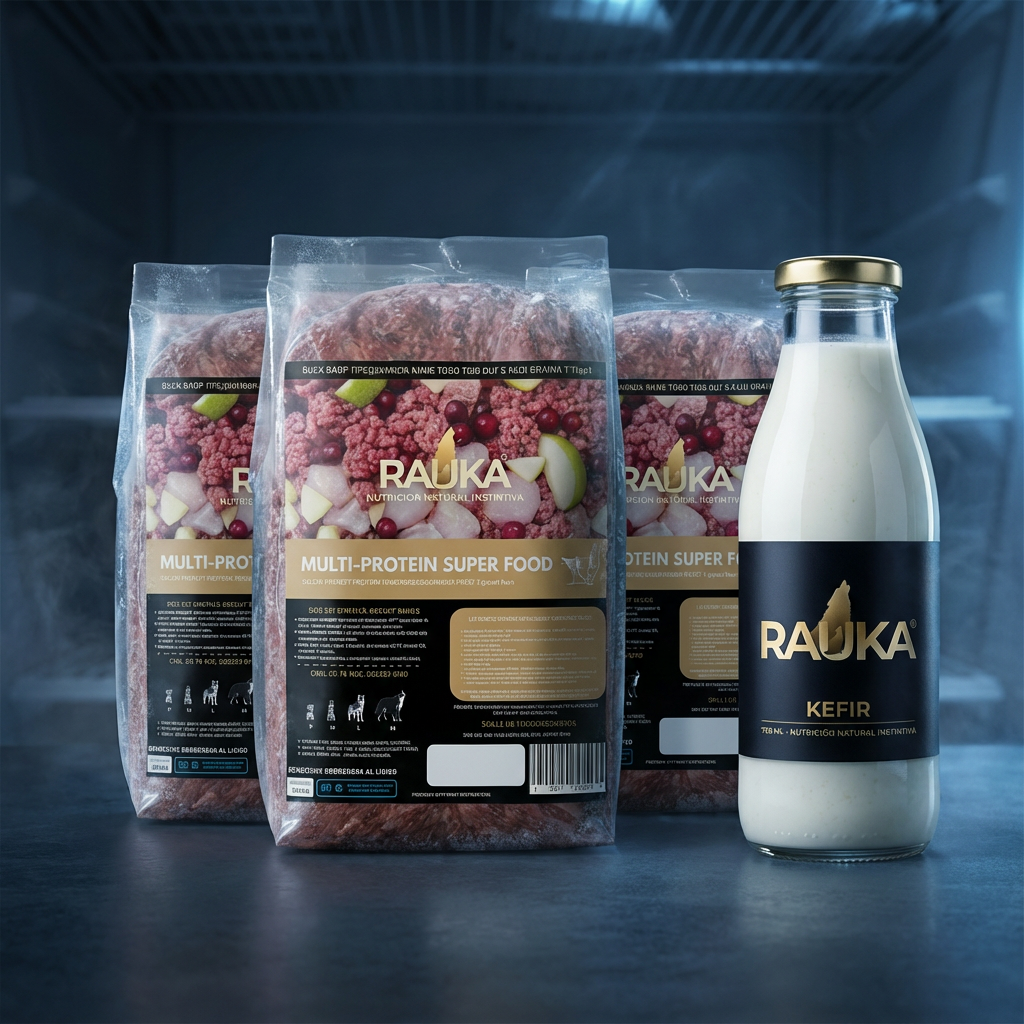 Pack El Instinto del Cazador: Dieta BARF Gatos (5kg) + Kéfir Real - Rauka