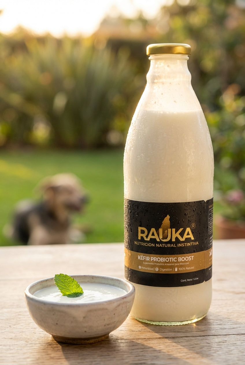 Kéfir Real RAUKA – Probiótico Ancestral y Artesanal (750ml) - Rauka