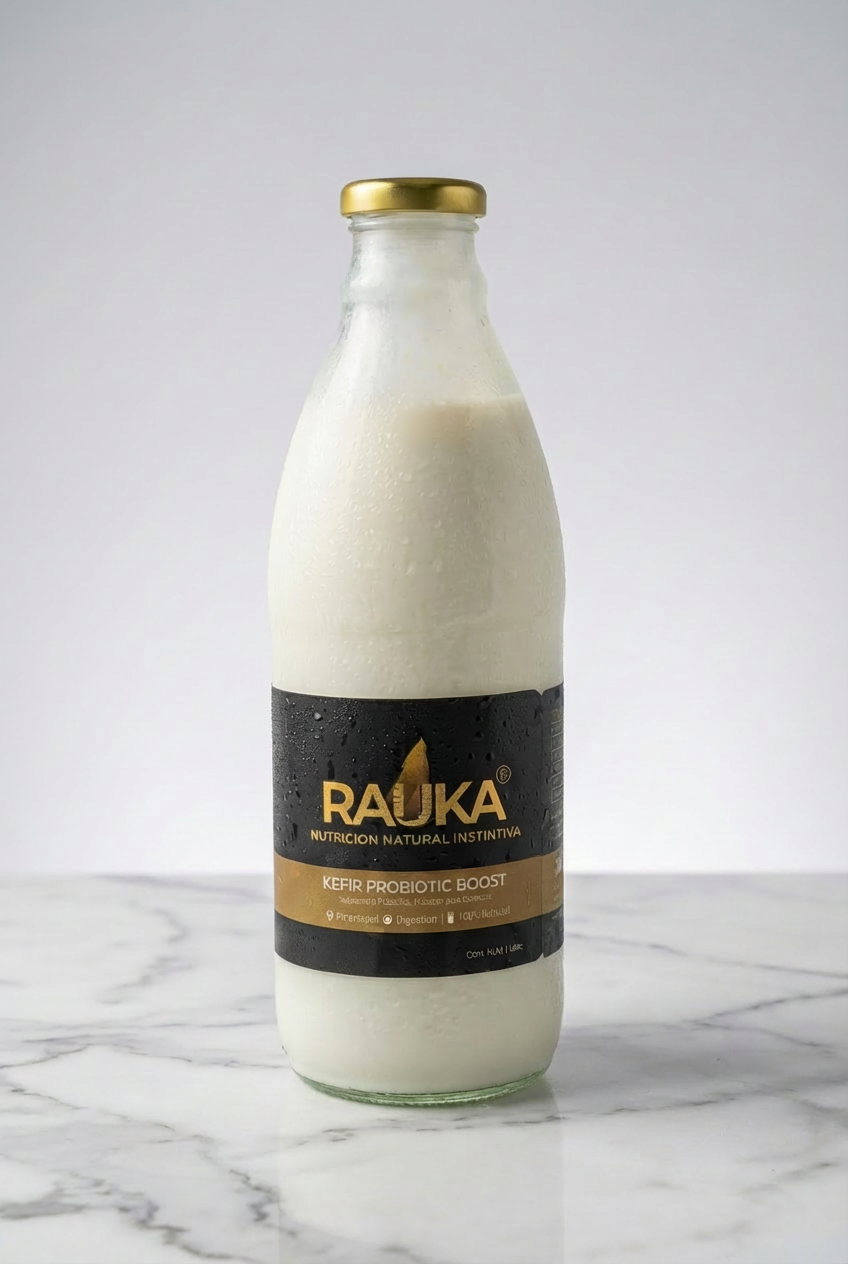 Kéfir Real RAUKA – Probiótico Ancestral y Artesanal (750ml) - Rauka