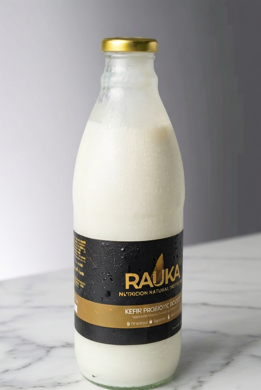 Kéfir Real RAUKA – Probiótico Ancestral y Artesanal (750ml) - Rauka