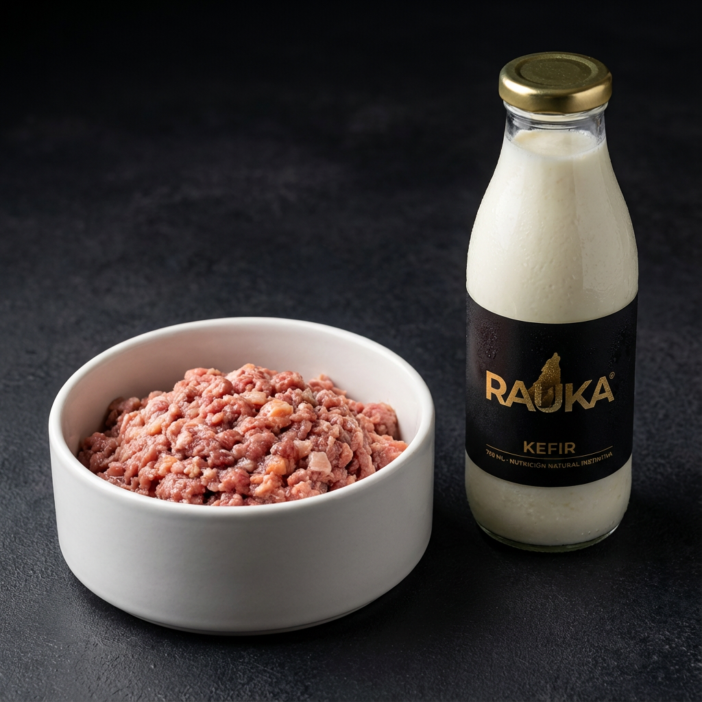 Pack El Instinto del Cazador: Dieta BARF Gatos (5kg) + Kéfir Real - Rauka