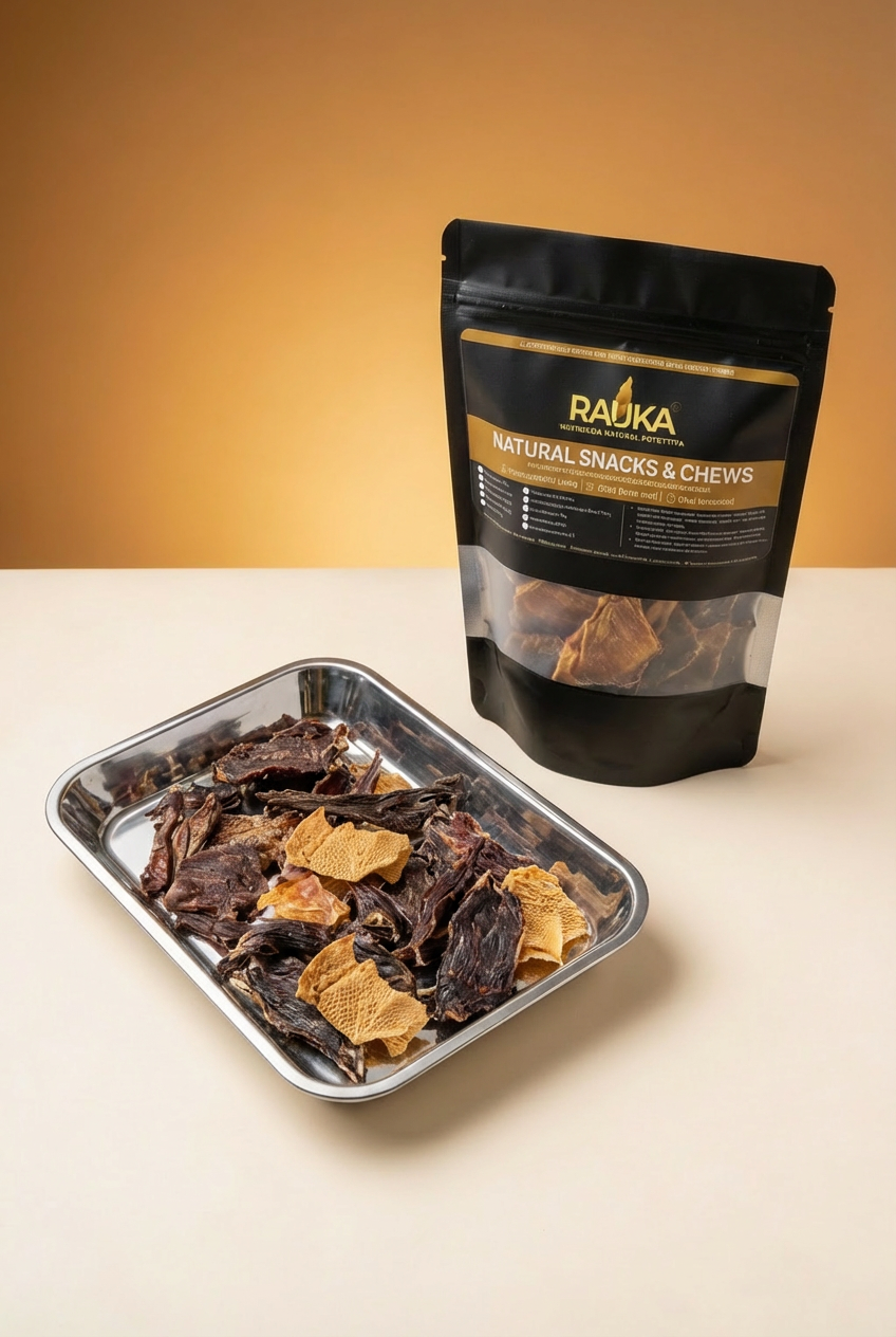 Mix Carnitas (Res & Pollo) - Snack Funcional con Taurina y Hierro (78% Proteína) - Rauka